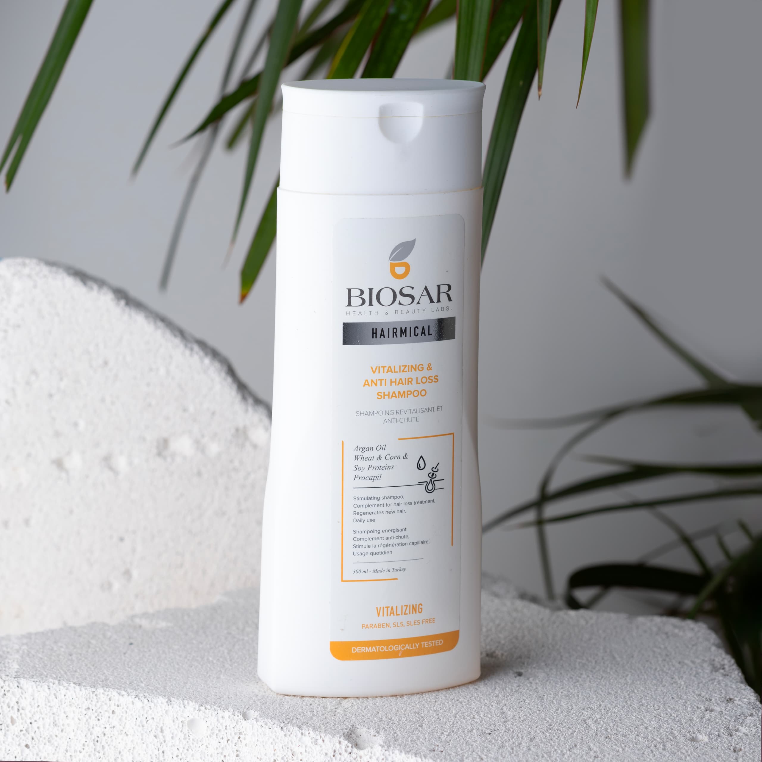 شامبو لشعر الجاف والمتقصف من BIOSAR - Image 1